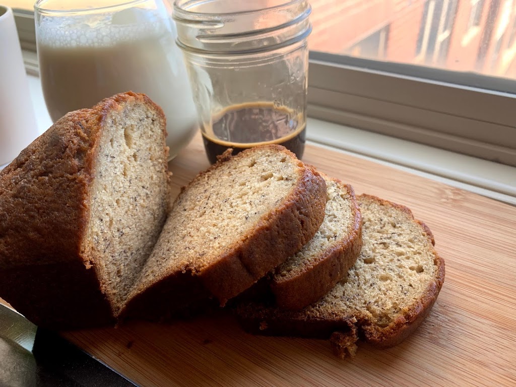 Perfect Moist Banana Bread Recipe using 1 Egg & 1 Banana