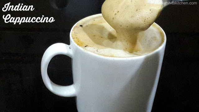 Creamiest Hand Beaten Coffee Ever! Indian Cappuccino Recipe