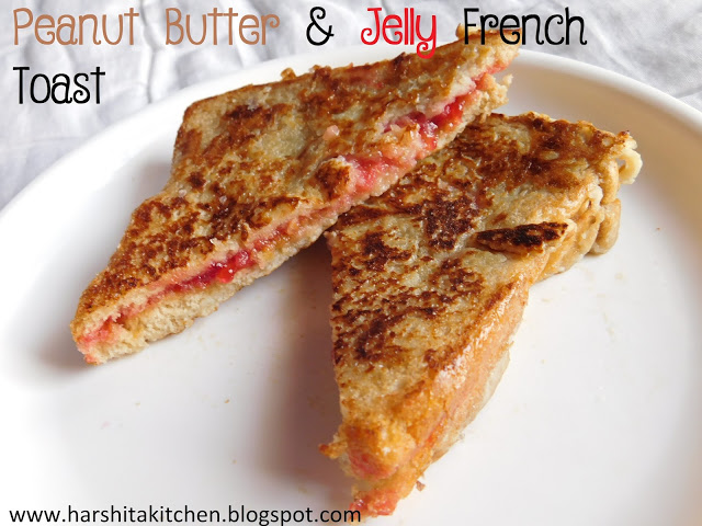 Peanut Butter and Jelly French Toast | PB & J Sandwich Recipe