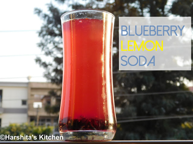 Blueberry Lemon Soda/ Blueberry Lemonade Recipe