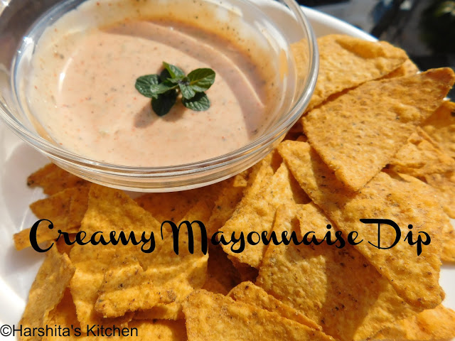 Creamy Tangy Dip for Nachos