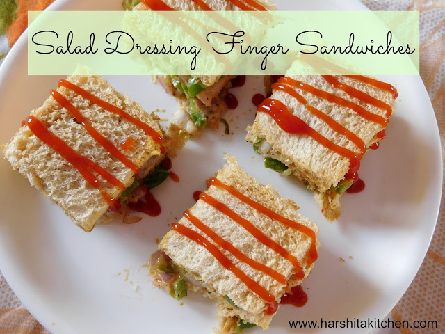 Finger Sandwiches Recipe – Salad Dressing Finger Sandwiches | Tea Sandwiches