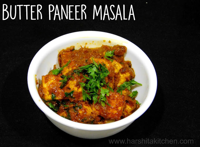 Paneer Butter Masala- Restaurant Style Paneer Butter Masala or Paneer Makhani | Dry Butter Paneer Masala