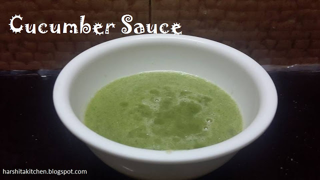 Cucumber Sauce | Easy Salad Dressing