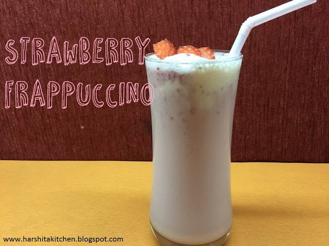 Strawberry Frappuccino – With Fresh Strawberries | Starbucks Frappuccino Recipe